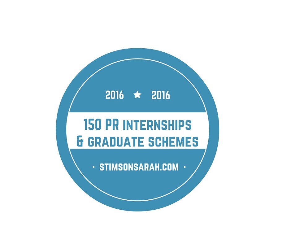 2016 150 pr internships and graduate schemes best pr internships
